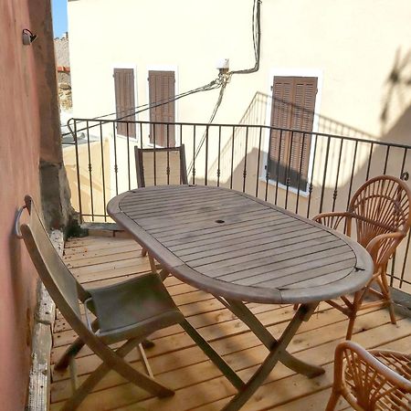 Appartement Charmant A Algajola Avec Terrasse Exterior foto